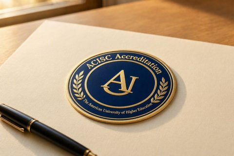 acisc accreditation | the american university of higher education