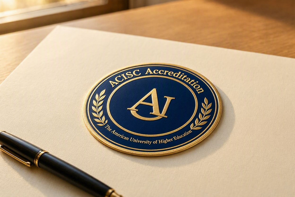 acisc accreditation | the american university of higher education
