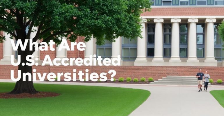 what are u.s. accredited universities? a guide for students