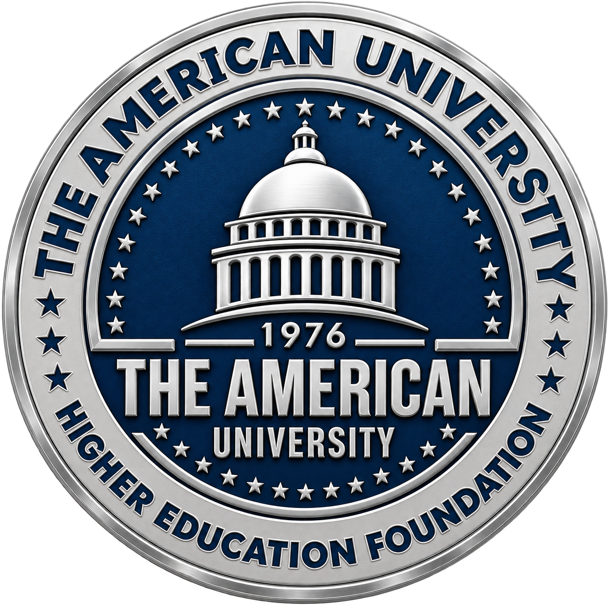The American University of Higher Education official logo