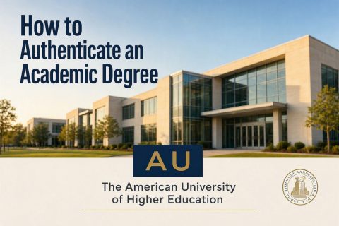 how to authenticate an academic degree