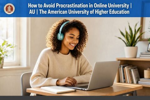 how to avoid procrastination in online university