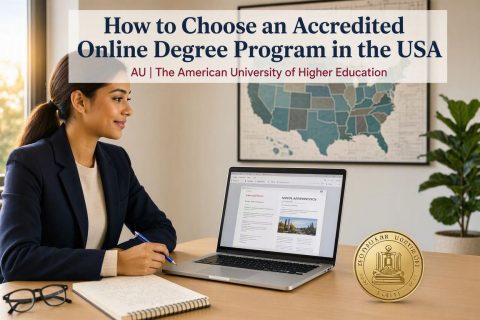 how to choose an accredited online degree program in the usa