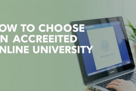 how to choose an accredited online university in the usa