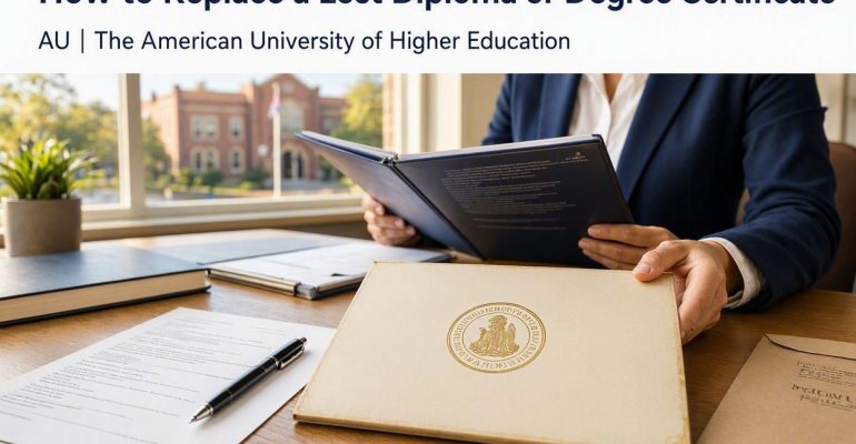 how to replace a lost diploma or degree certificate