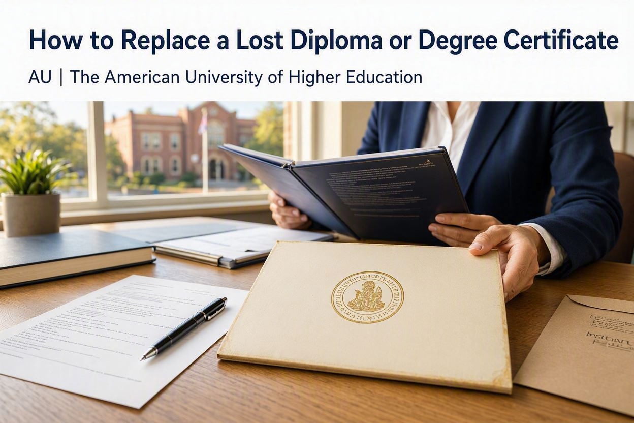 how to replace a lost diploma or degree certificate