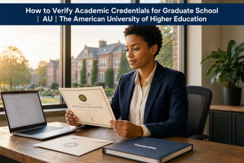 how to verify academic credentials for graduate school
