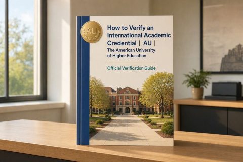how to verify an international academic credential