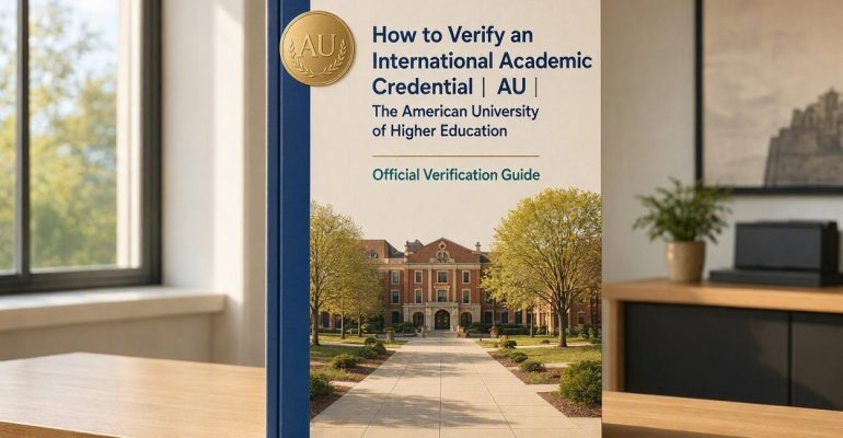 how to verify an international academic credential