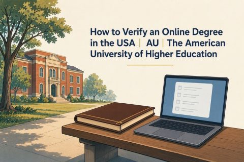 how to verify an online degree in the usa
