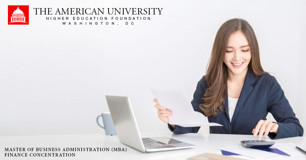 master of business administration (mba) – finance concentration