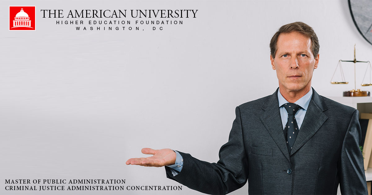 master of public administration – criminal justice administration concentration