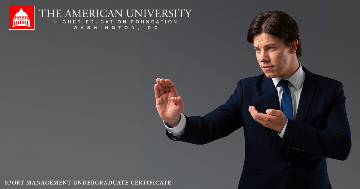sport management undergraduate certificate