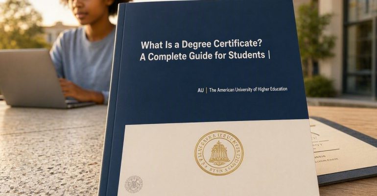what is a degree certificate? a complete guide for students