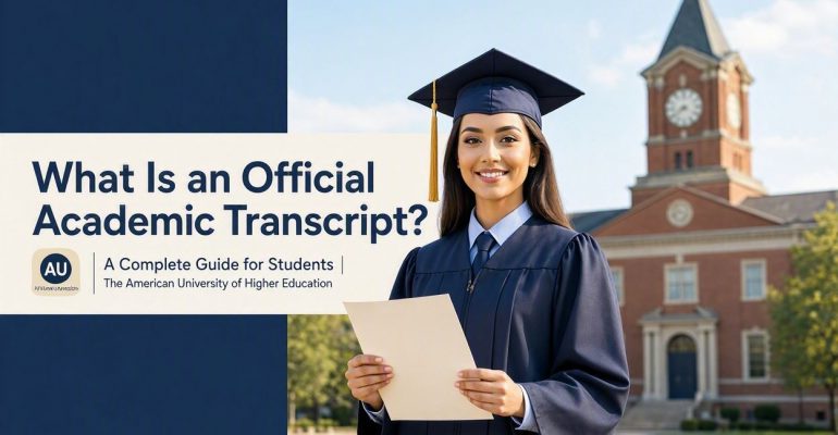 what is an official academic transcript? a complete guide for students