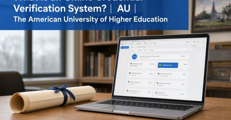what is an online credential verification system?
