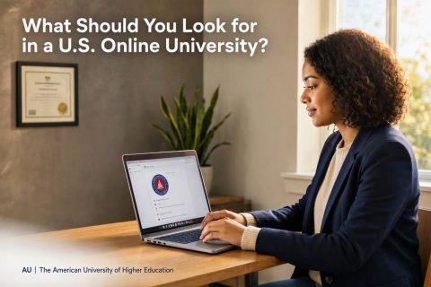 what should you look for in a u.s. online university?